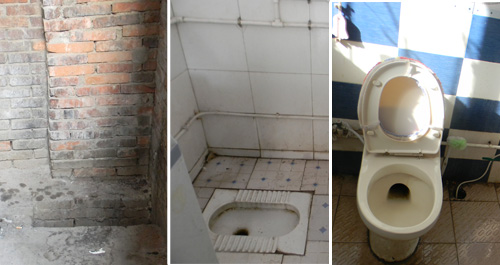 農村廁所換馬桶 講究衛(wèi)生愛潔凈