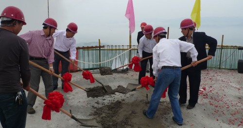 我市新一代多普勒天氣雷達塔樓建設(shè)順利封頂