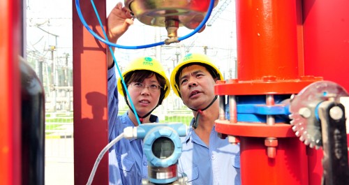 商洛供電局330千伏張村變把預(yù)防火災(zāi)放在首位