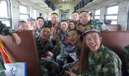 我市602名優(yōu)秀青年征兵入伍