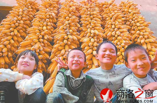 山鄉(xiāng)豐收圖也是一景