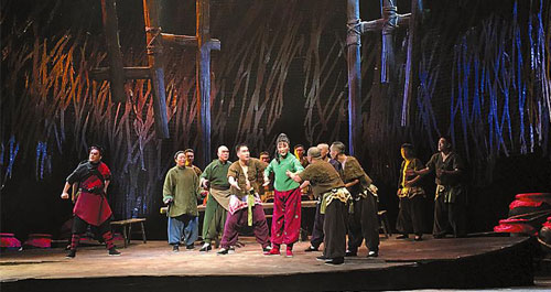 《紅高粱》在商洛大劇院精彩展演