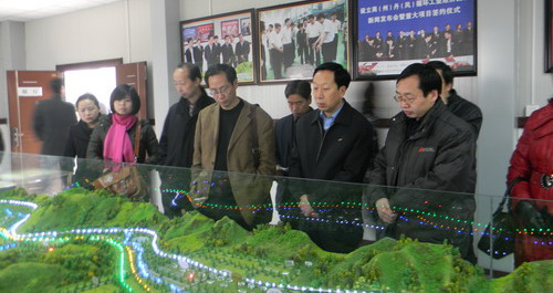 商洛日報社走進商丹循環(huán)工業(yè)園區(qū)采風