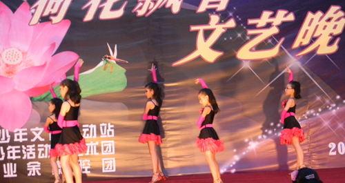 夏夜消暑荷花飄香 文藝晚會服務(wù)大眾