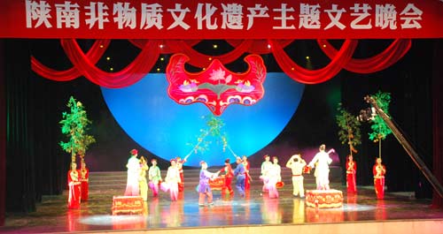 洛南國省兩項非遺節(jié)目成功出演陜西省人民劇院