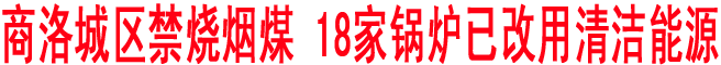商洛城區(qū)禁燒煙煤 18家鍋爐已改用清潔能源