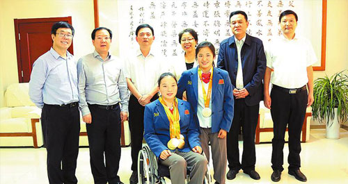 弘揚(yáng)殘奧健兒精神 加快追趕超越步伐