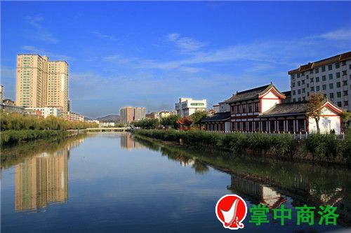 風景秀麗的秦唐街公園