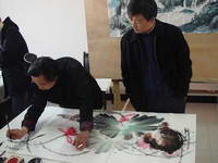 茶房超限檢測(cè)站舉辦迎新春書畫聯(lián)誼會(huì)