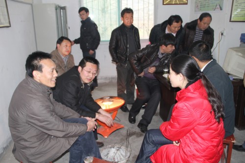 領導走基層干部受鼓舞