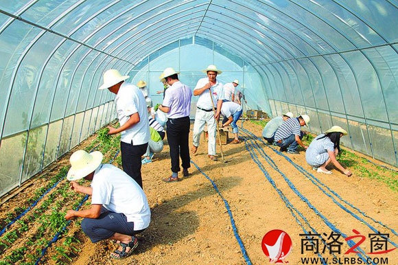 干佑街道辦事處黨員在脫貧攻堅主戰(zhàn)場踐行兩學一做