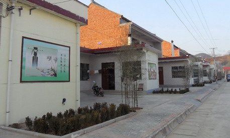 寺坡高塬李村新農(nóng)村建設(shè)掠影