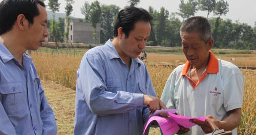 安全用電宣傳到田間