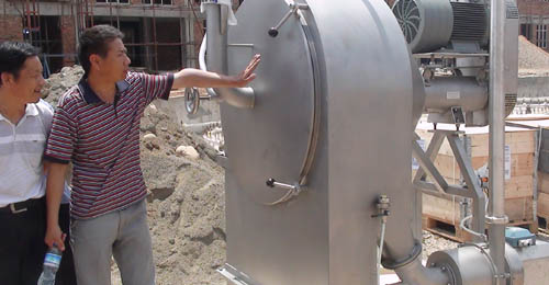 洛南成華公司馬鈴薯精淀粉項目進口設備抵達