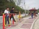 趙灣村也有了休閑活動(dòng)場所