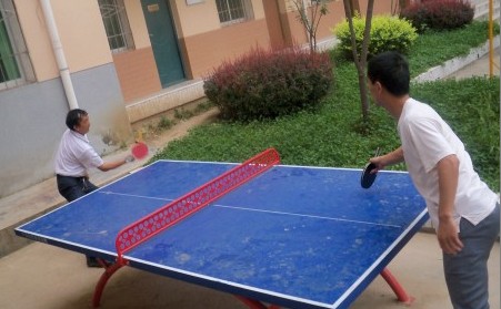 柞水柴莊鎮(zhèn)舉辦全體干部“乒乓球”友誼賽