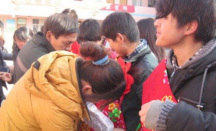 洛南永豐歡送新兵入伍