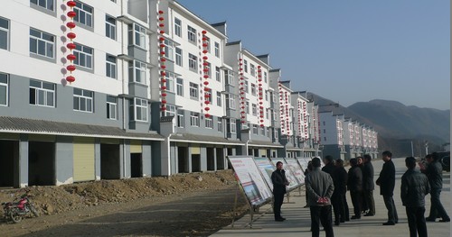 丹鳳江北新區(qū)陜南移民搬遷安置點近期可入住