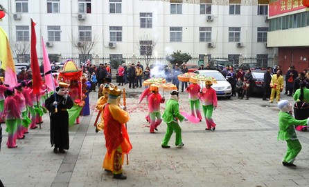 洛南群眾參與豐富多彩新春文化活動