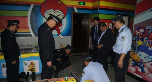 洛南加大對(duì)電子游戲廳監(jiān)管力度