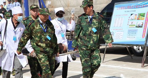 我市在山陽舉行地質(zhì)災(zāi)害應(yīng)急演練