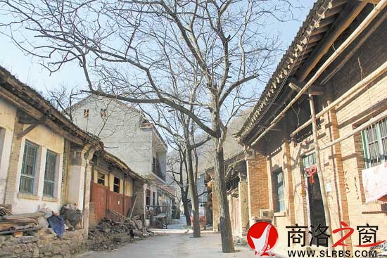 古老的街道，已沒有了昔日的熱鬧。