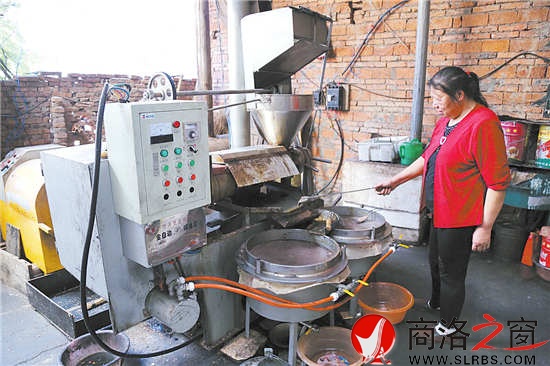 在油坊體驗榨油